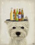 West Highland Terrier Beer Lover