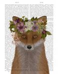 Fox Bohemian Book Print