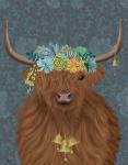 Highland Cow Bohemian 1