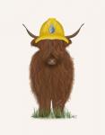 Highland Cow Fireman