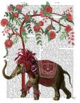 Niraj Elephant, Red Tree