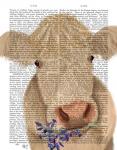 Cow Cream, Bluebells Book Print