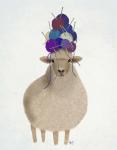 Sheep with Wool Hat, Full