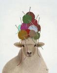 Sheep with Wool Hat, Portrait