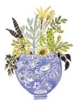 Painted Vase of Flowers I