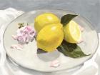 Lemons on a Plate II