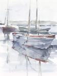 Watercolor Harbor Study I