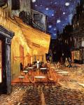 The Cafe Terrace on the Place du Forum, Arles, at Night, c.1888