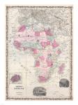 1862 Johnson Map of Africa