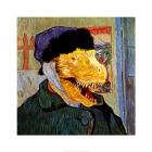 T Rex Van Gogh with Bandaged Battle Damaged Ear