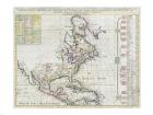 1720 Chatelain Map of North America