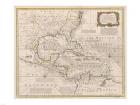 1720 Map of the West Indies