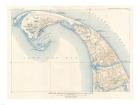 1908 U.S. Geological Survey Map of Provincetown, Cape Cod, Massachusetts1908
