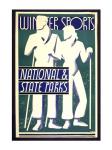 Winter sports, national & state parks