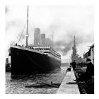 Titanic at the docks of Southampton