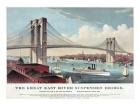 The Great East River Suspension Bridge