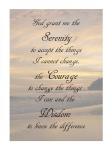 Serenity Prayer