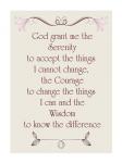 Serenity Prayer