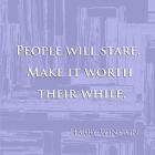 People Will Stare