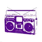 Purple Boom Box