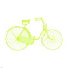 Lime On White Bicycle