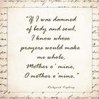 Mother O Mine by rudyard Kipling