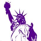 Liberty in Purple