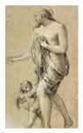 Study of a Female Figure with a Putto