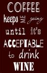 Acceptable to Drink Wine
