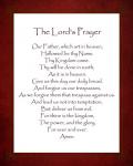 The Lord's Prayer - Red