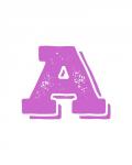 A in Pink