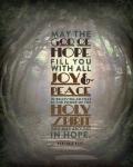 Romans 15:13 Abound in Hope (Forest)