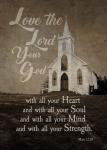 Mark 12:30 Love the Lord Your God (Church)