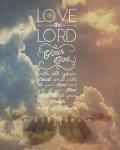 Mark 12:30 Love the Lord Your God (Sky)