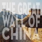 Vintage The Great Wall of China, Asia, Large Center Text