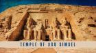 Vintage Temple of Abu Simbel, Nubia, Egypt, Africa