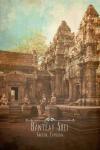 Vintage Banteay Srei, Cambodia, Asia