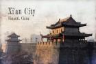 Vintage Xi'an City, China, Asia