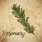 Rosemary on Burlap