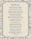 Desiderata Floral Frame Beige