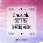 Love All, Trust a Few Magenta Ombre