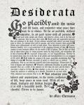 Old English Desiderata In Gray