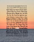Names of Jesus Ocean Sunset