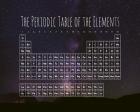 The Periodic Table Of The Elements Night Sky Purple