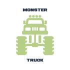 Monster Truck Graphic Green Part II