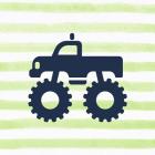 Monster Truck Graphic Green Part III