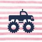 Monster Truck Graphic Pink Part I