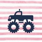 Monster Truck Graphic Pink Part III