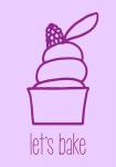 Let's Bake - Dessert III Purple