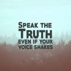 Speak The Truth - Blue